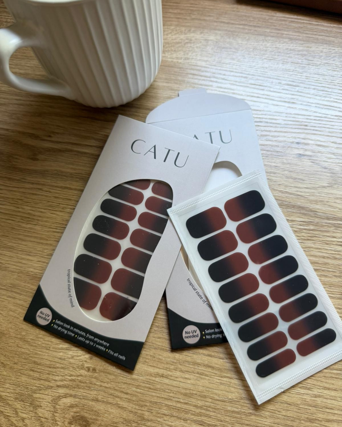Espresso Nail Wrap